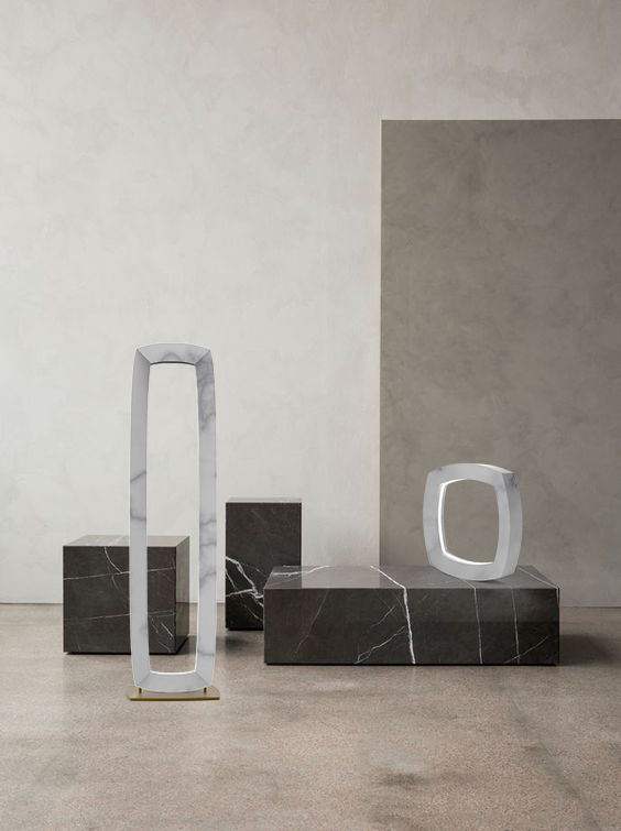 Lampade in marmo by Lightinup Lampade in marmo by Lightinup