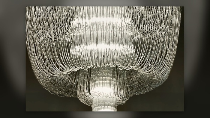 UNA Hotel Villa le Maschere : le lustre