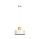 Lampada a sospensione Torin 1 – Bianco – foto 2