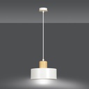 Lampada a sospensione Torin 1 – Bianco – foto 8