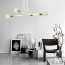 Lampada a sospensione Vesio 4 – Bianco – foto 4