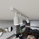Lampada da soffitto Flash 4 – Bianco – foto 8