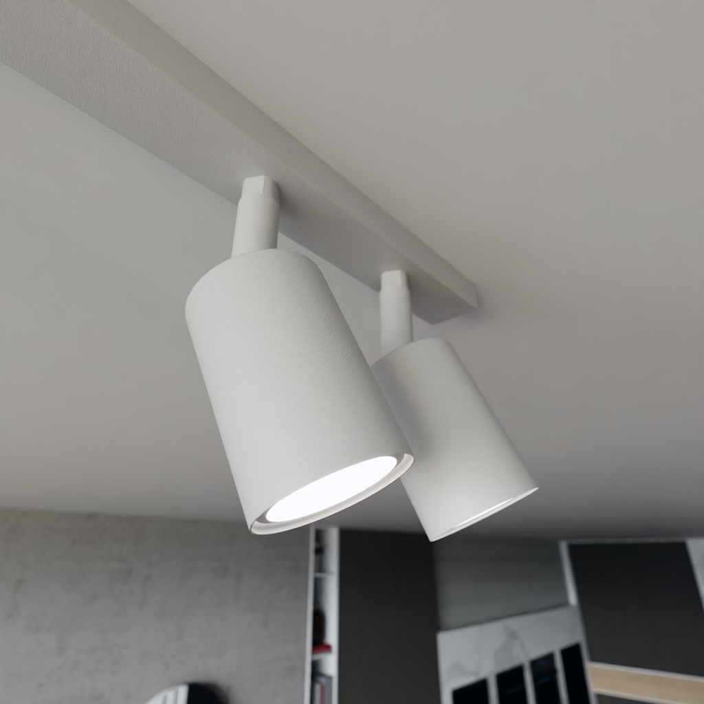 Lampada da soffitto Flash 4 – Bianco – foto 9