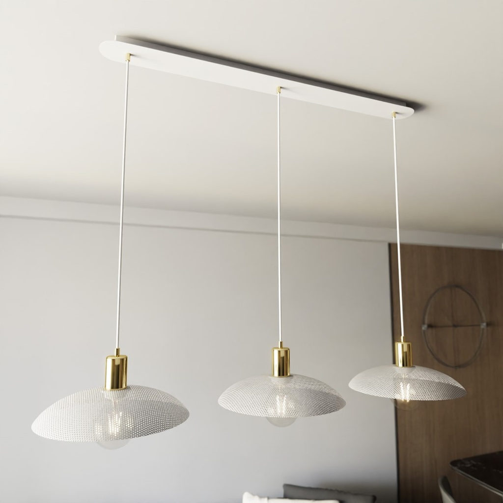 Lampadario Spirit 3 – Bianco – foto 5