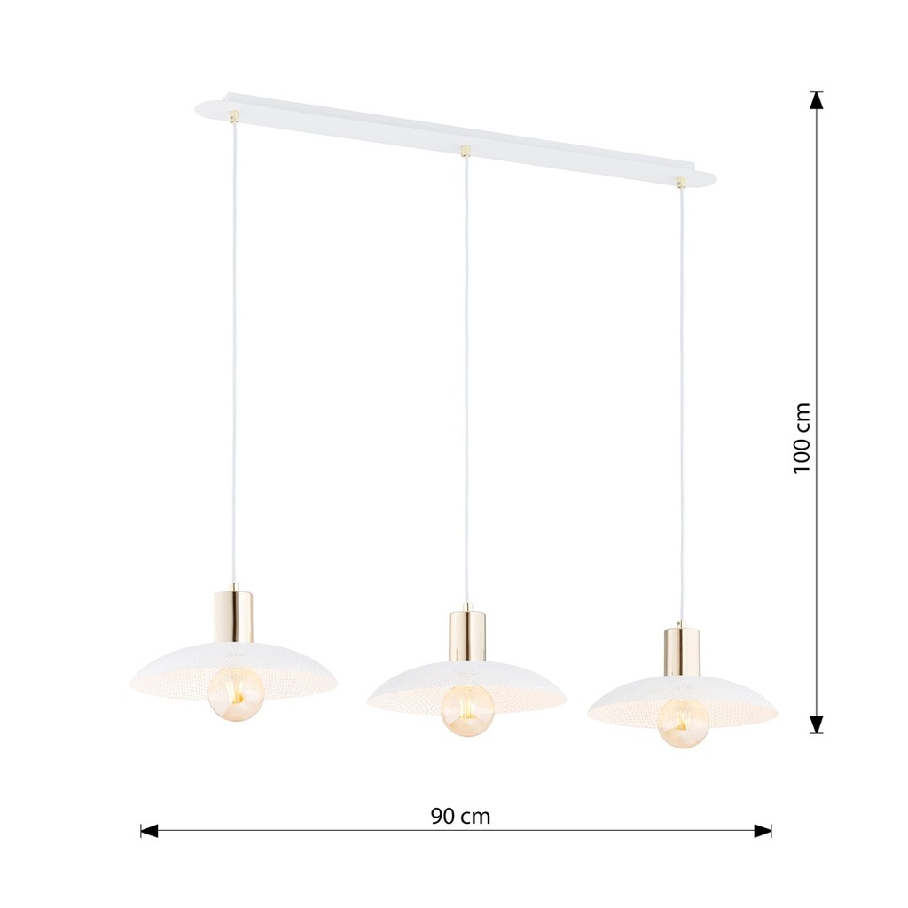 Lampadario Spirit 3 – Bianco – foto 8