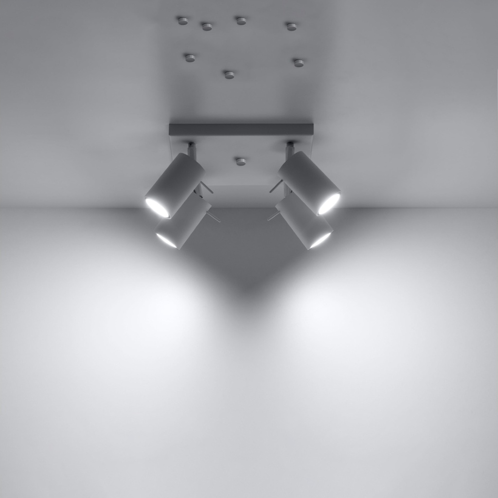 Plafonnier RING 4 – Blanc – photo 4