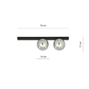 Lampada da soffitto Fit 2 – grafite – foto 10