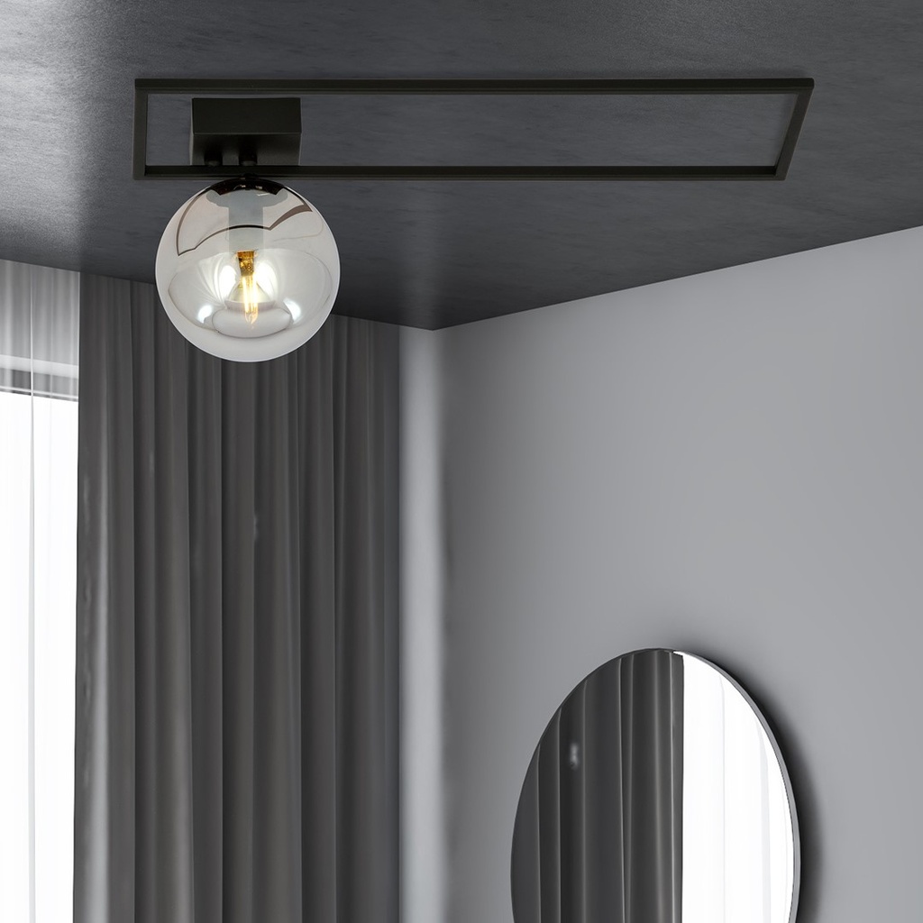 Lampada da soffitto Imago 1B – grafite – foto 5