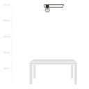 Lampada da soffitto Imago 1B – grafite – foto 9
