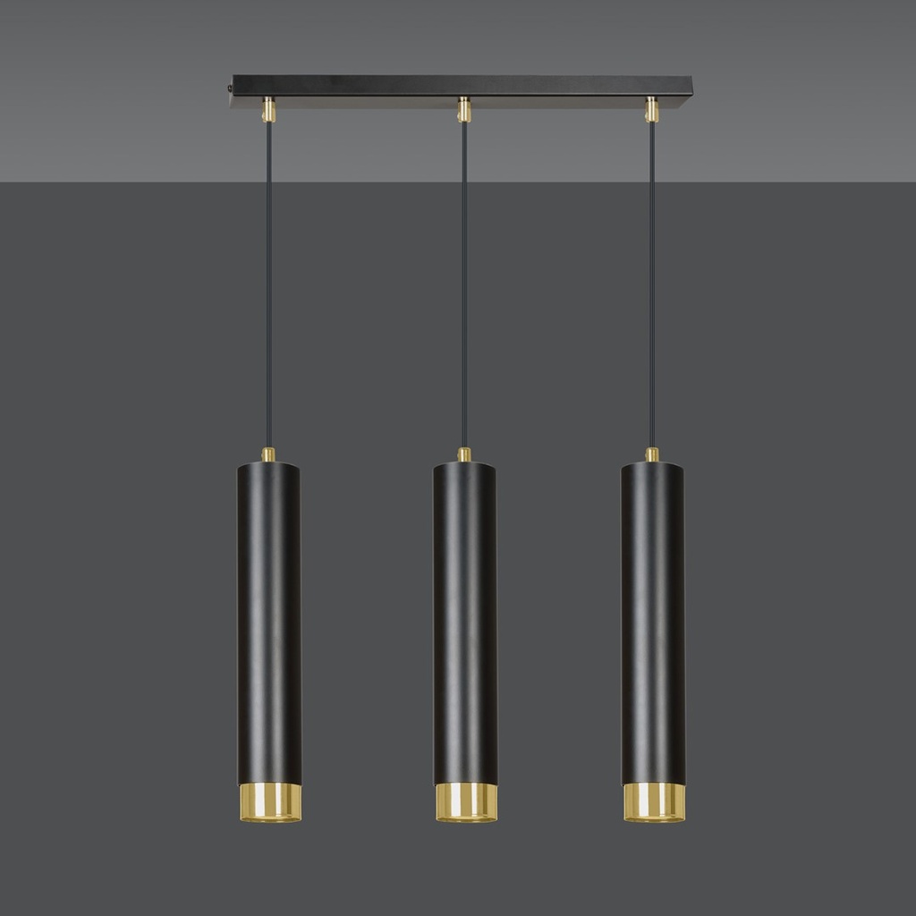 Kibo 3 pendant lamp – Gold – photo 3
