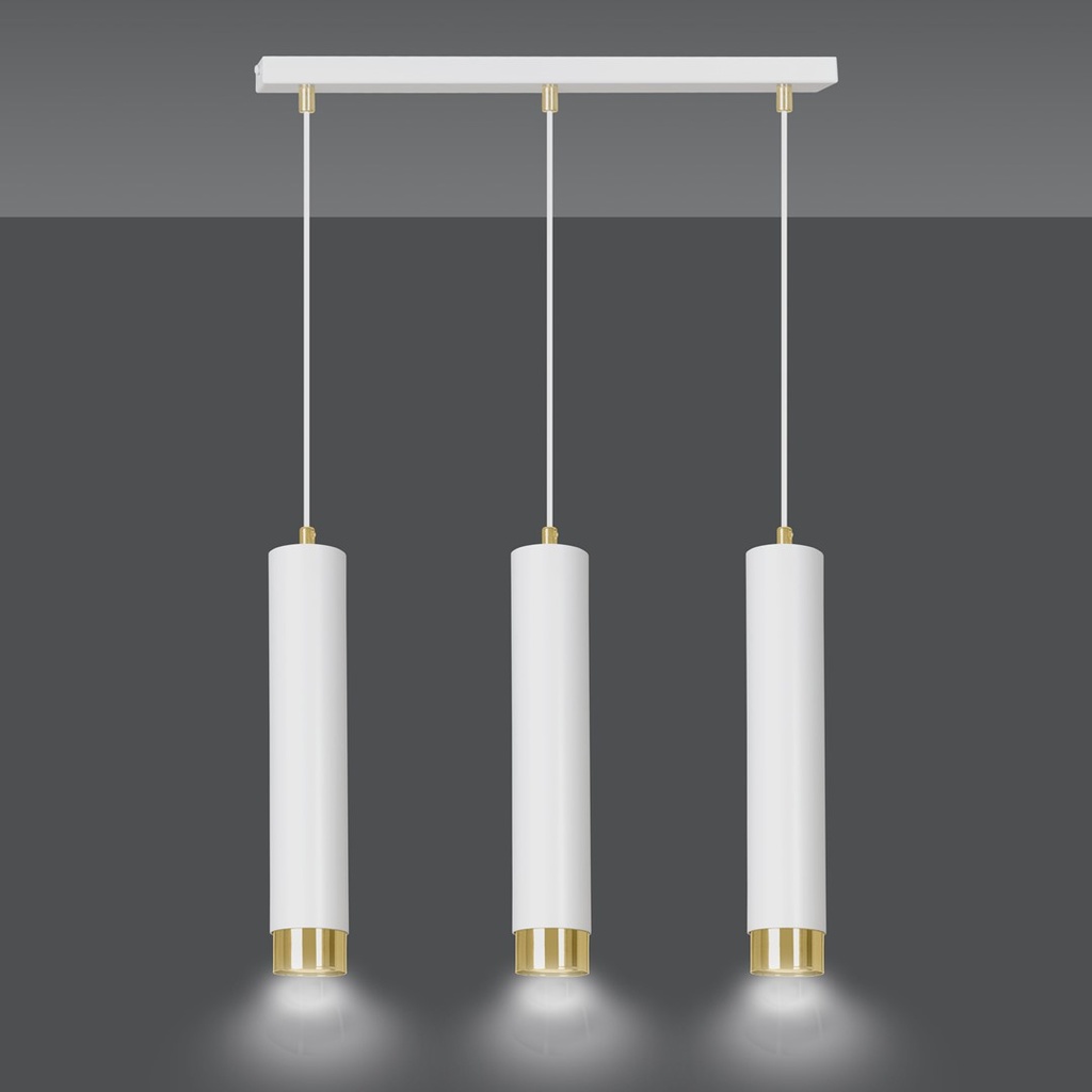 Kibo 3 pendant lamp – Gold – photo 4