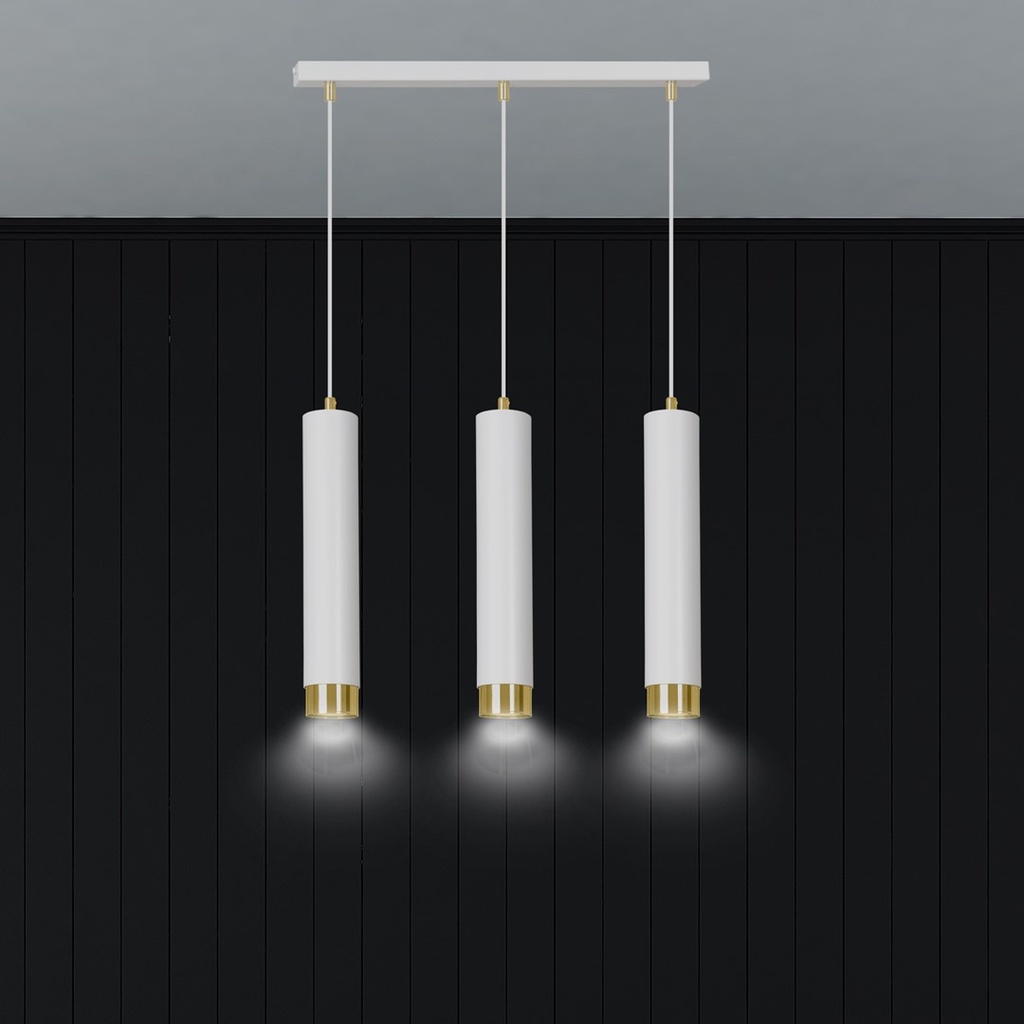 Kibo 3 pendant lamp – Gold – photo 8