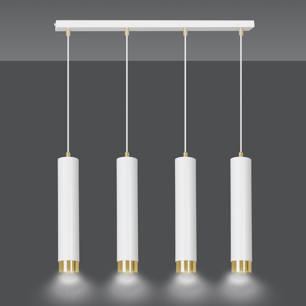 Kibo 4 pendant lamp – Gold – photo 4