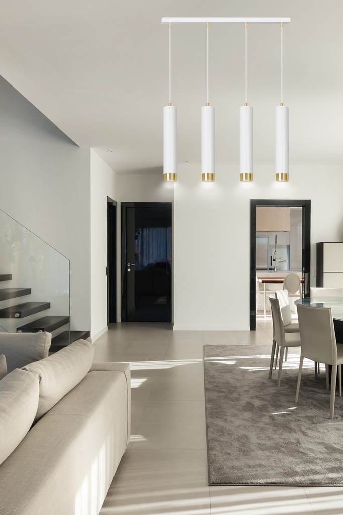 Kibo 4 pendant lamp – Gold – photo 5