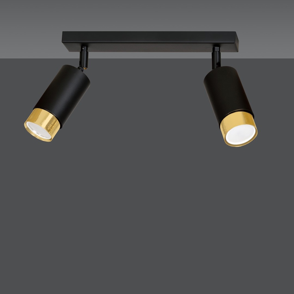 Hiro 2 ceiling lamp – Gold – photo 3