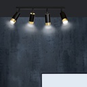 Hiro 4 ceiling lamp – Gold – photo 6