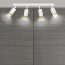 Hiro 4 ceiling lamp – Gold – photo 6