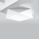 Plafonnier HEXA 45 – Blanc – photo 3