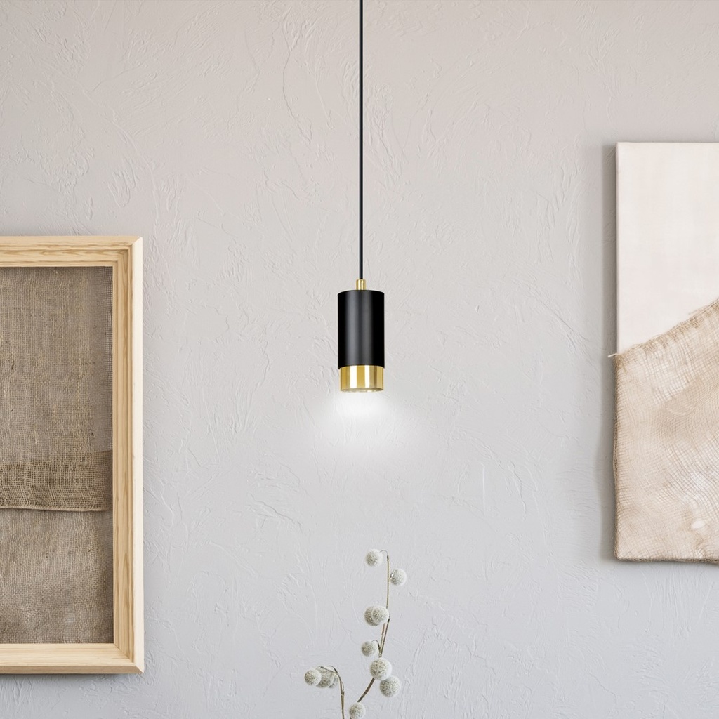 Fumiko 1 pendant lamp – Gold – photo 6