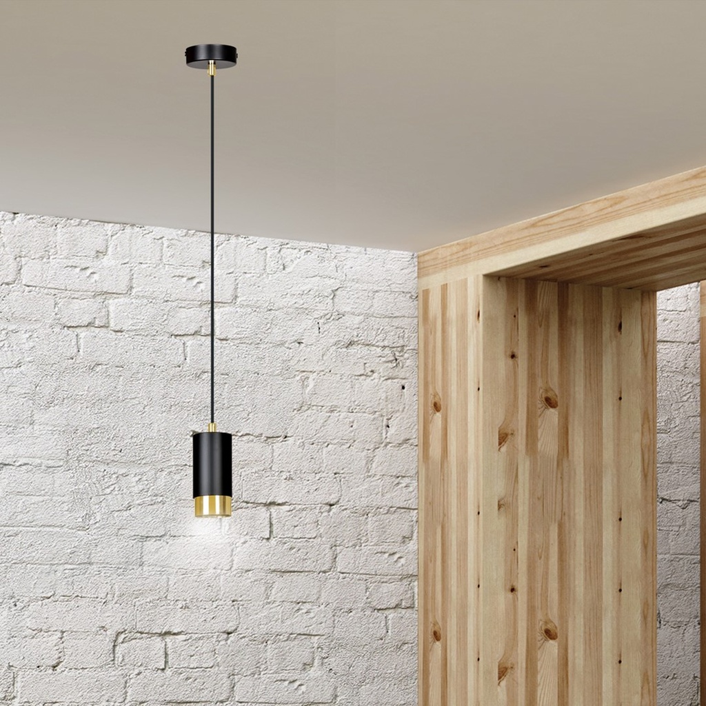 Fumiko 1 pendant lamp – Gold – photo 8
