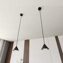 Lampada a sospensione Elit 1 – Nero – foto 5