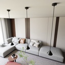 Lampada a sospensione Elit 1 – Nero – foto 6