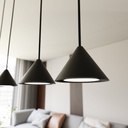Lampada a sospensione Elit 1 – Nero – foto 7