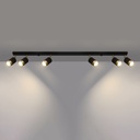 Lampada da soffitto NERO 6 – nero/oro – foto 4