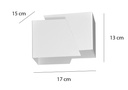 Frost wall lamp – White – photo 8