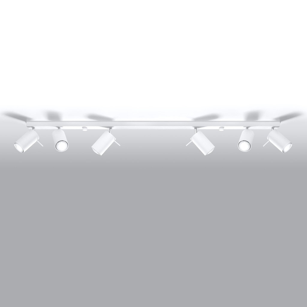 Lampada da soffitto RING 6L – Bianco – foto 3