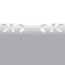 Lampada da soffitto RING 6L – Bianco – foto 3