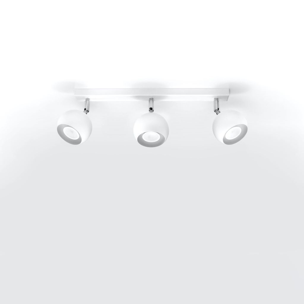Lampada da soffitto OCULARE 3 – Bianco – foto 3