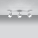 Lampada da soffitto OCULARE 3 – Bianco – foto 4