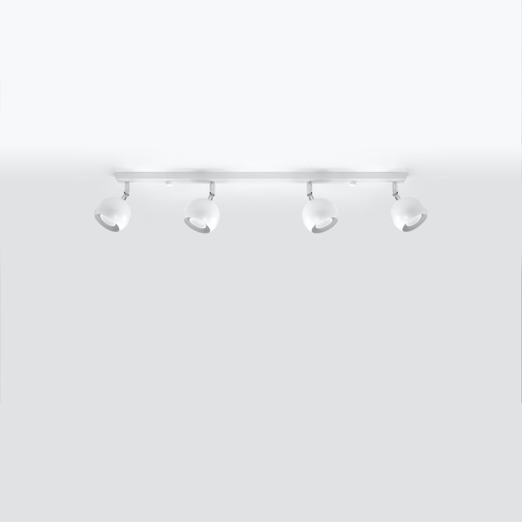 Lampada a soffitto OCULARE 4L – Bianco – foto 3