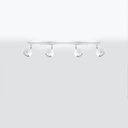 Lampada a soffitto OCULARE 4L – Bianco – foto 3