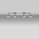 Lampada a soffitto OCULARE 4L – Bianco – foto 4