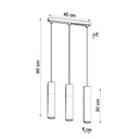 PABLO 3 pendant lamp – White – photo 5