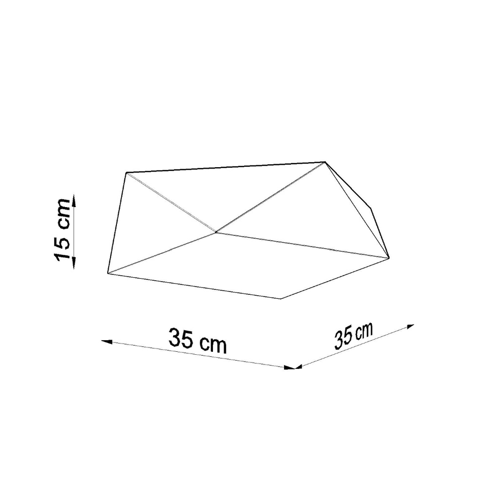 HEXA 35 Ceiling Lamp – White – photo 5