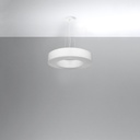 Lustre SATURNO SLIM 50 – Blanc – photo 3