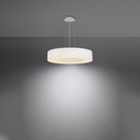 Lustre SATURNO SLIM 50 – Blanc – photo 4