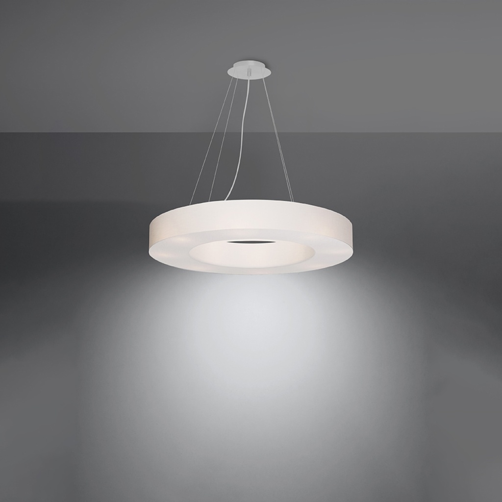 Lustre SATURNO SLIM 70 – Blanc – photo 4