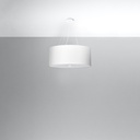Lampadario OTTO 60 II – Bianco – foto 3