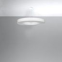 Lustre SATURNO SLIM 90 – Blanc – photo 3