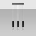 LOOPEZ 3L pendant lamp – Chrome – photo 3