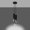 LOOPEZ 3P pendant lamp – Chrome – photo 4