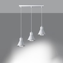 Lampada a sospensione TALEJA 3 [ES111] – Bianco – foto 4