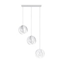 Lampada a sospensione TULOS 3L – Bianco – foto 2