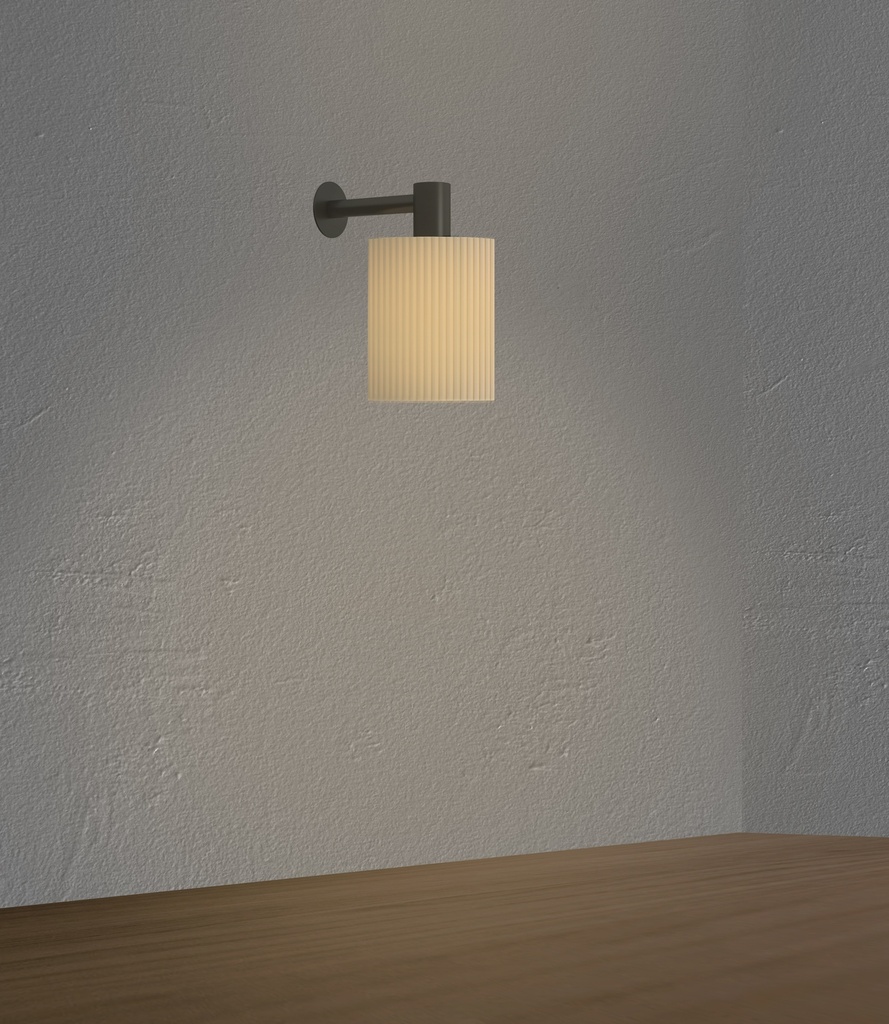 E11 Pleated Wall Lamp Exclusive Handmade in Italy