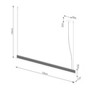 Lampada a sospensione FARGE LED 3000K – bianco – foto 10