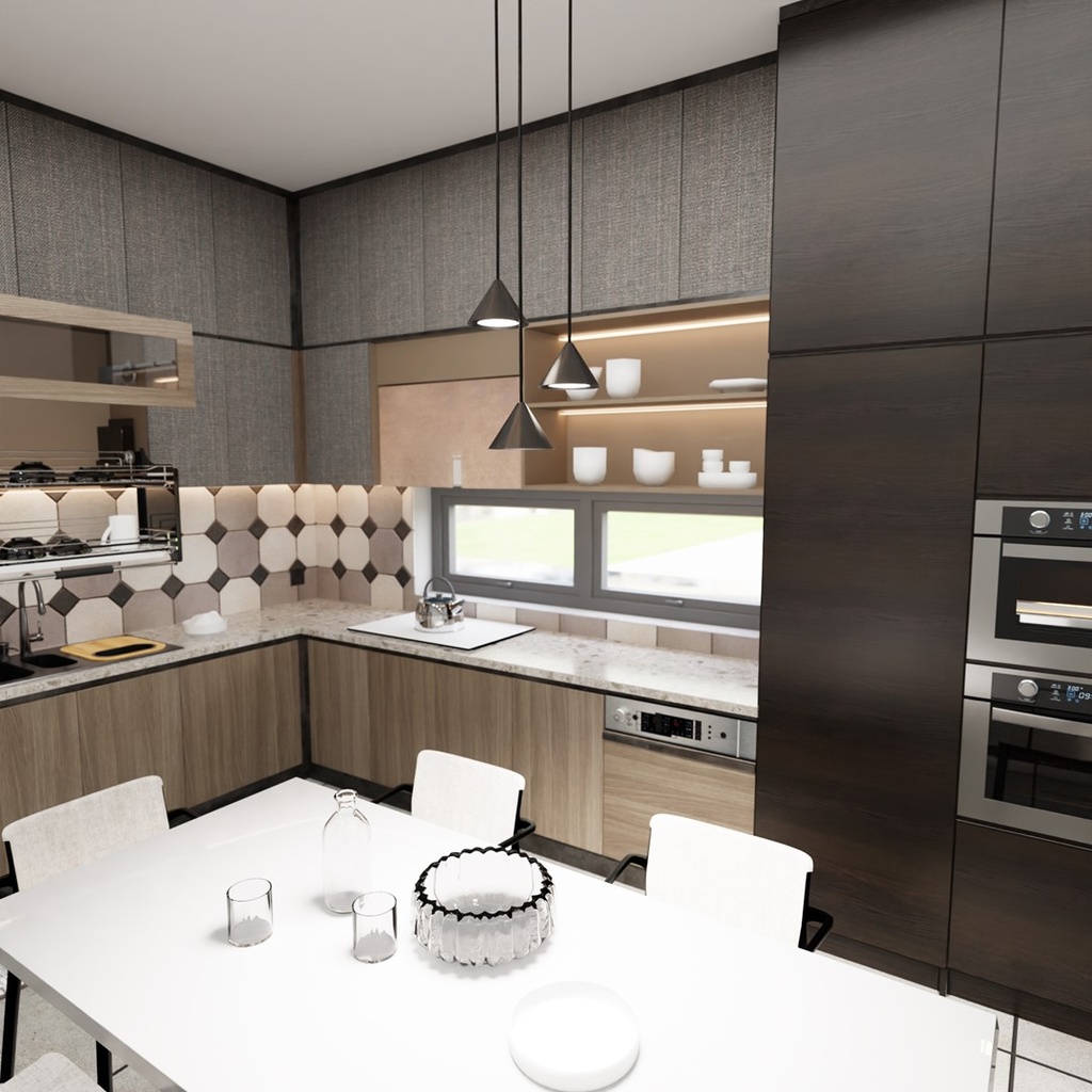Lampada a sospensione Elit 3 Premium – Nero – foto 5